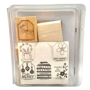 Stampin’ Up! “Tag So Much” Rubber Stamp Set (2006)